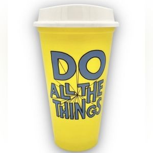 NWOT Starbucks Reusable Travel Cup Do All The Things 16oz